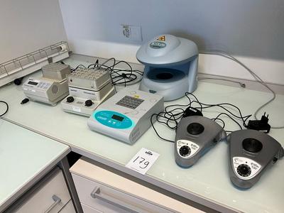 Overview picture of Various laboratory equipment (6x)